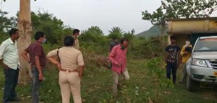 Stone quarry collapsed Three death in Ganjam